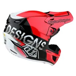 Troy Lee Designs SE5 Composite Helmet W/MIPS Qualifier Red / Black -Bike Sales TLD M22F SE5CM QUALIFIER REDBLK 04