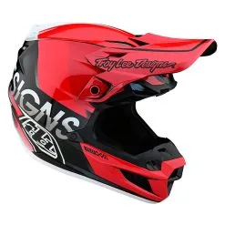 Troy Lee Designs SE5 Composite Helmet W/MIPS Qualifier Red / Black -Bike Sales TLD M22F SE5CM QUALIFIER REDBLK 06