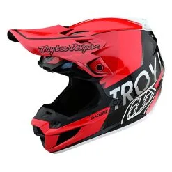 Troy Lee Designs SE5 Composite Helmet W/MIPS Qualifier Red / Black -Bike Sales TLD M22F SE5CM QUALIFIER REDBLK 07