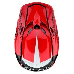 Troy Lee Designs SE5 Composite Helmet W/MIPS Qualifier Red / Black -Bike Sales TLD M22F SE5CM QUALIFIER REDBLK 08