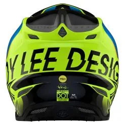 Troy Lee Designs SE5 Composite Helmet W/MIPS Qualifier Yellow -Bike Sales TLD M22F SE5CM QUALIFIER YLW 03