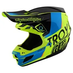 Troy Lee Designs SE5 Composite Helmet W/MIPS Qualifier Yellow -Bike Sales TLD M22F SE5CM QUALIFIER YLW 07