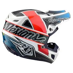 Troy Lee Designs SE5 Composite Helmet W/MIPS Team White / Black -Bike Sales TLD M22F SE5CM TEAM WHTBLK 04