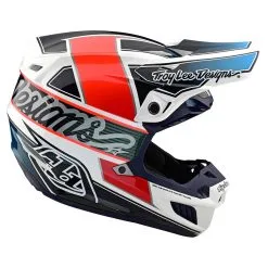 Troy Lee Designs SE5 Composite Helmet W/MIPS Team White / Black -Bike Sales TLD M22F SE5CM TEAM WHTBLK 05