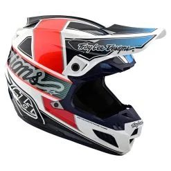 Troy Lee Designs SE5 Composite Helmet W/MIPS Team White / Black -Bike Sales TLD M22F SE5CM TEAM WHTBLK 06