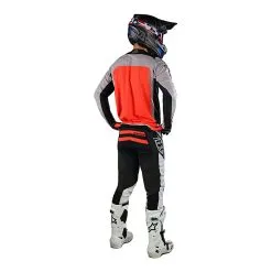 Troy Lee Designs SE Pro Air Jersey Lanes Black / Orange 10 Troy Lee Designs SE Pro Air Jersey Lanes Black / Orange -Bike Sales TLD M22F SEPROAIR H2T LANES BLKORG 05