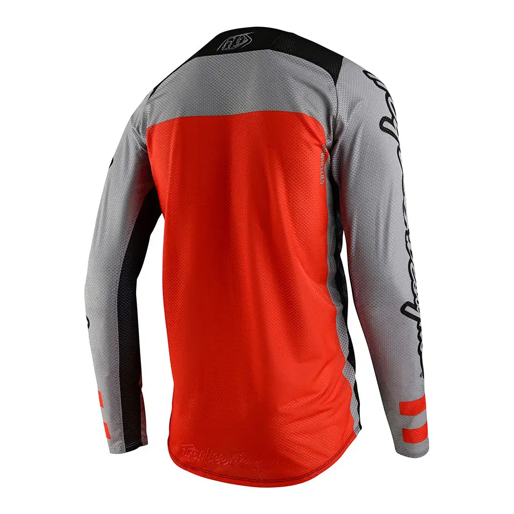 Troy Lee Designs SE Pro Air Jersey Lanes Black / Orange 5 Troy Lee Designs SE Pro Air Jersey Lanes Black / Orange - Image 3