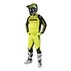 Troy Lee Designs SE Pro Pant Drop In Black / Glo Yellow -Bike Sales TLD M22F SEPRO H2T DROPIN BLKGLOYEL 01