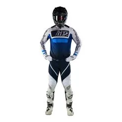 Troy Lee Designs SE Pro Air Jersey Lanes Blue / Navy -Bike Sales TLD M22F SEPRO H2T LANES BLUNVY 04