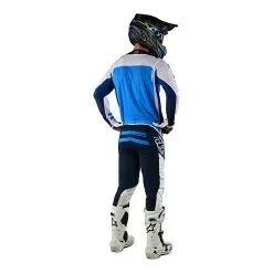 Troy Lee Designs SE Pro Air Jersey Lanes Blue / Navy -Bike Sales TLD M22F SEPRO H2T LANES BLUNVY 05