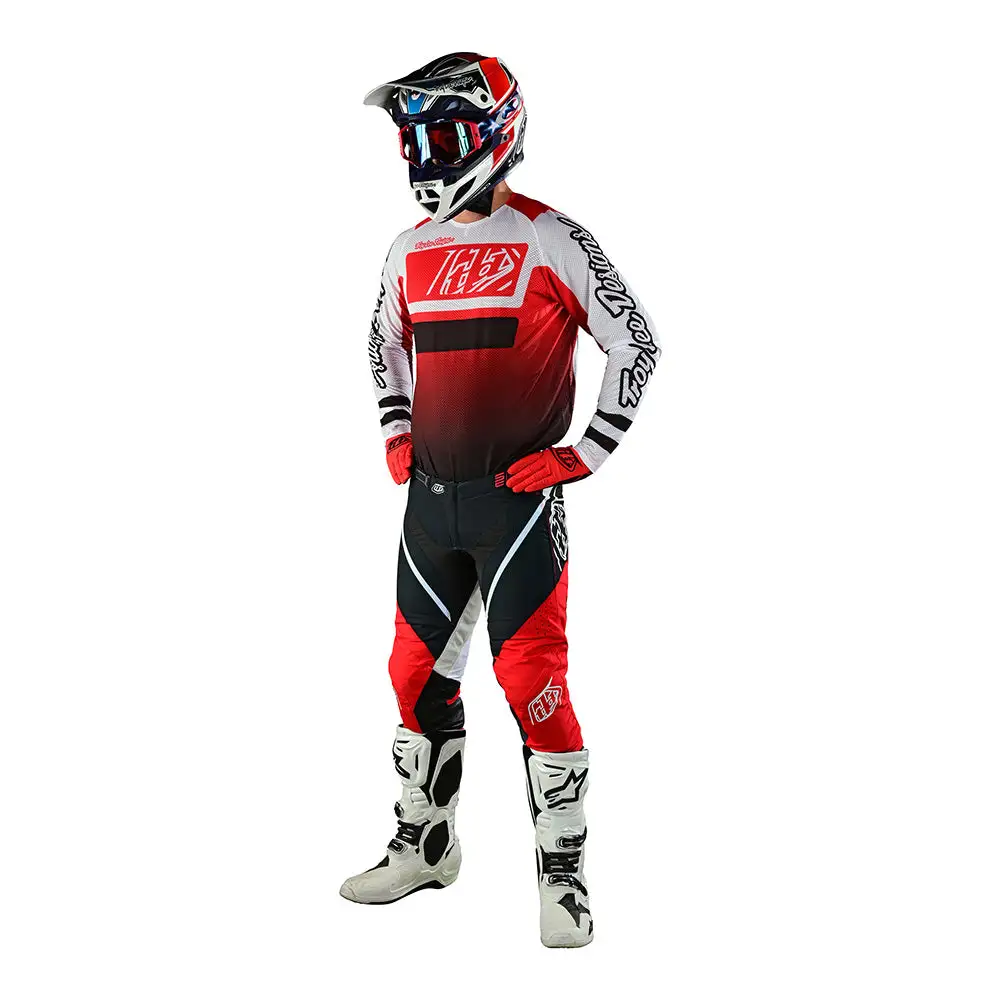 Troy Lee Designs SE Pro Pant Lanes Red / Black 7 Troy Lee Designs SE Pro Pant Lanes Red / Black - Image 5
