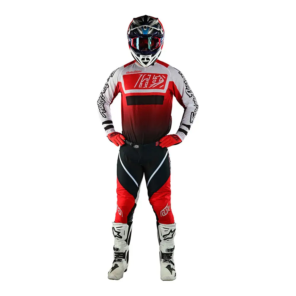 Troy Lee Designs SE Pro Pant Lanes Red / Black 4 Troy Lee Designs SE Pro Pant Lanes Red / Black - Image 2