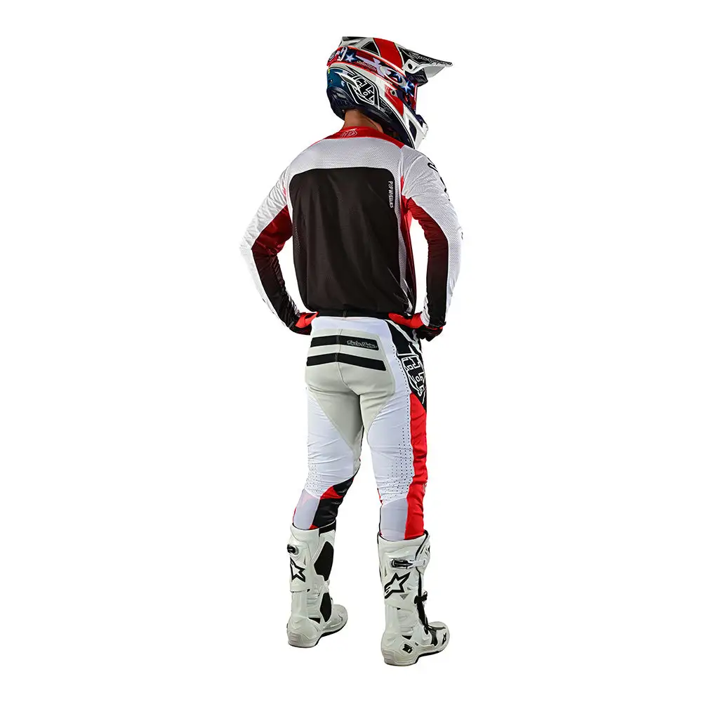 Troy Lee Designs SE Pro Pant Lanes Red / Black 6 Troy Lee Designs SE Pro Pant Lanes Red / Black - Image 4