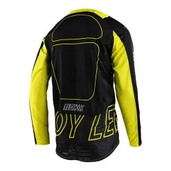 Troy Lee Designs SE Pro Jersey Drop In Black / Glo Yellow 9 Troy Lee Designs SE Pro Jersey Drop In Black / Glo Yellow -Bike Sales TLD M22F SEPRO JERSEY DROPIN BLKGLOYEL 02