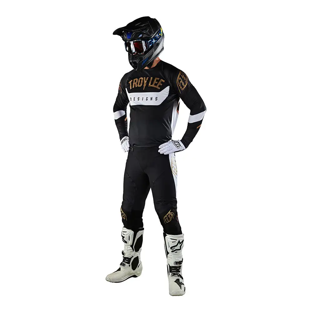 Troy Lee Designs SE Ultra Jersey Arc Black / Gold 7 Troy Lee Designs SE Ultra Jersey Arc Black / Gold - Image 5