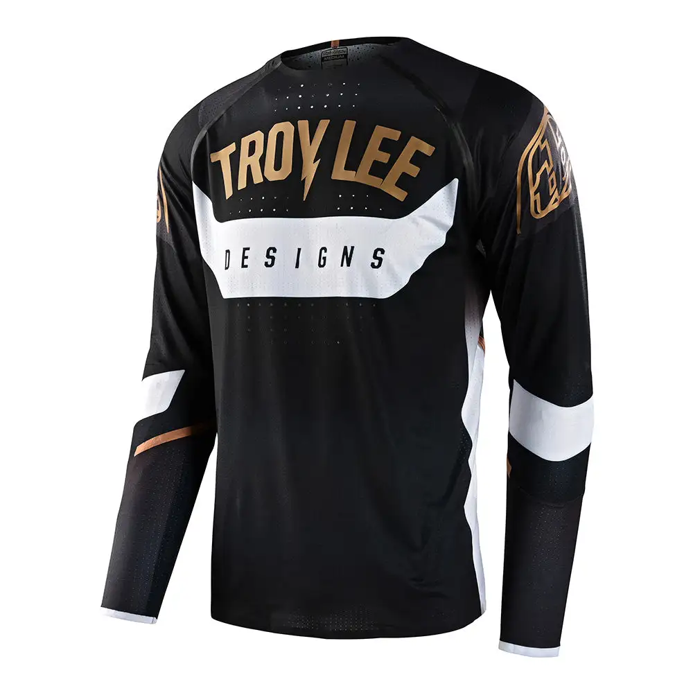 Troy Lee Designs SE Ultra Jersey Arc Black / Gold 3 Troy Lee Designs SE Ultra Jersey Arc Black / Gold