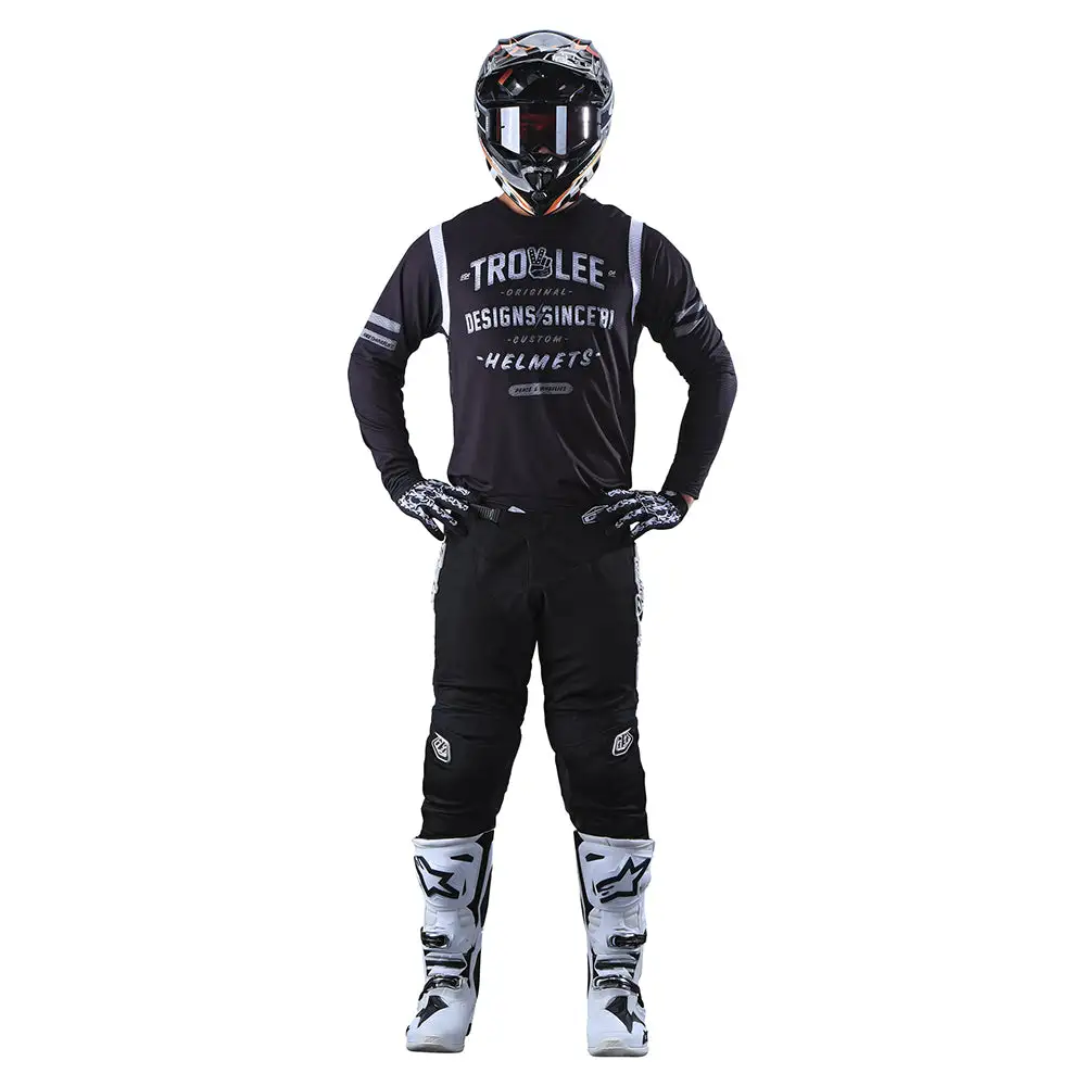 Troy Lee Designs GP Air Jersey Roll Out Black 4 Troy Lee Designs GP Air Jersey Roll Out Black - Image 2