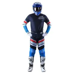 Troy Lee Designs GP Air Pant Warped Blue / Red -Bike Sales TLD M22S GPAIR H2T WARPED BLURED 01 4b6c5634 1122 4b25 9d5f ccea5e9e7542