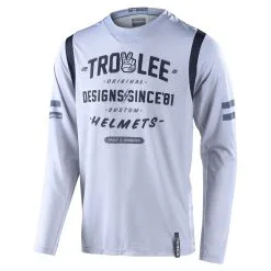 Troy Lee Designs GP Air Jersey Roll Out Light Gray