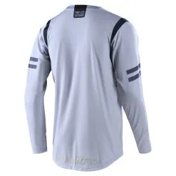 Troy Lee Designs GP Air Jersey Roll Out Light Gray -Bike Sales TLD M22S GPAIR JERSEY ROLLOUT LTGRY 02