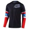Troy Lee Designs GP Air Jersey Warped Red / Black -Bike Sales TLD M22S GPAIR JERSEY WARPED REDBLK 01