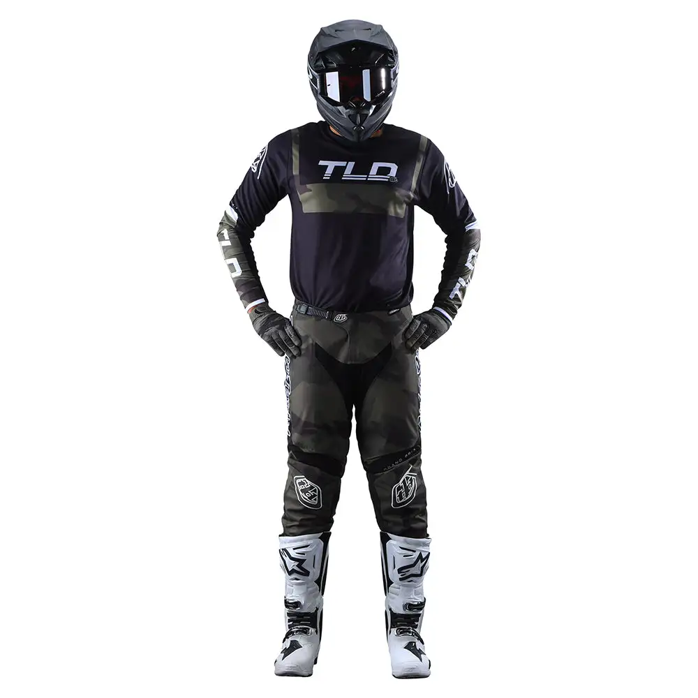 Troy Lee Designs GP Jersey Brazen Camo Army Green 4 Troy Lee Designs GP Jersey Brazen Camo Army Green - Image 2