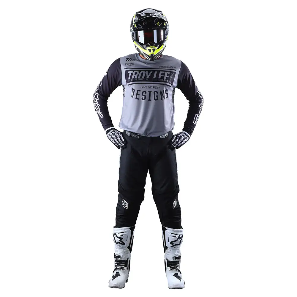 Troy Lee Designs GP Jersey Race 81 Gray 4 Troy Lee Designs GP Jersey Race 81 Gray - Image 2