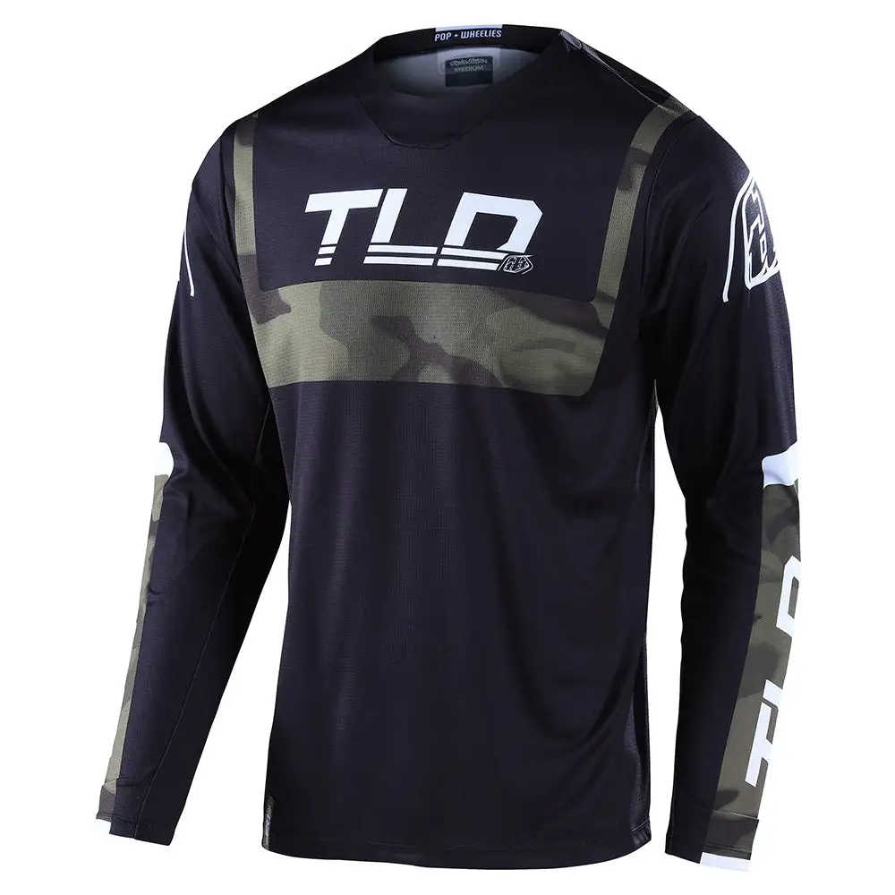Troy Lee Designs GP Jersey Brazen Camo Army Green 3 Troy Lee Designs GP Jersey Brazen Camo Army Green