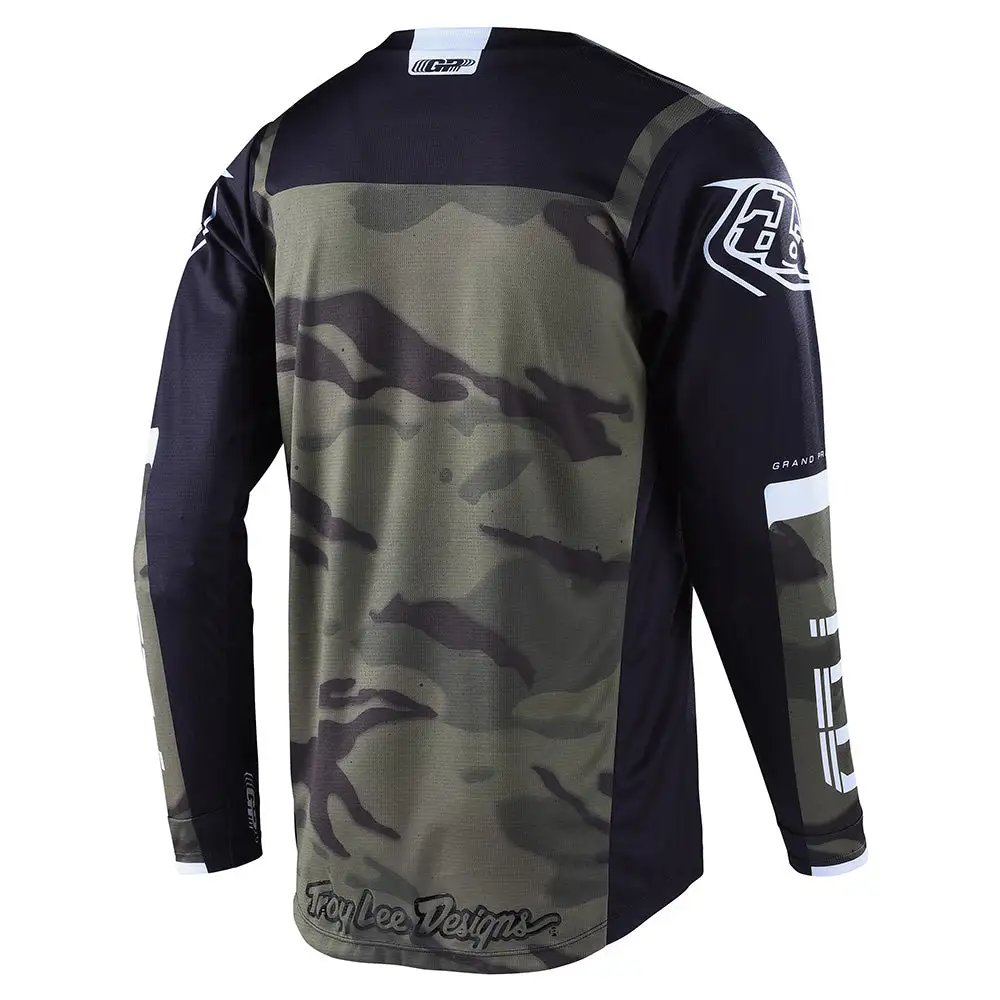 Troy Lee Designs GP Jersey Brazen Camo Army Green 5 Troy Lee Designs GP Jersey Brazen Camo Army Green - Image 3