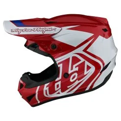Troy Lee Designs GP Helmet Overload Red / White