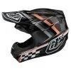 Troy Lee Designs SE4 Polyacrylite Helmet W/MIPS Warped Black / Copper -Bike Sales TLD M22S SE4PA WARPED BLK 01