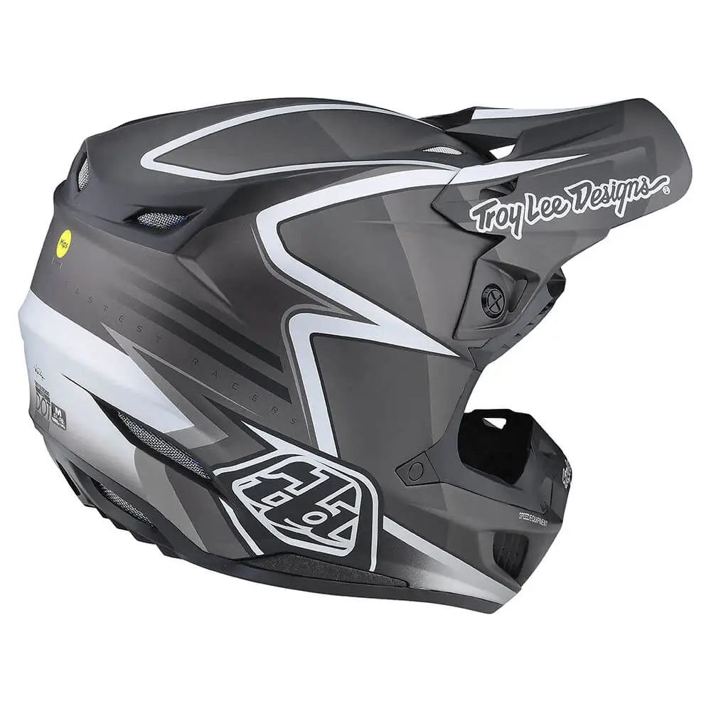 Troy Lee Designs SE5 Carbon Helmet W/MIPS Lines Black 6 Troy Lee Designs SE5 Carbon Helmet W/MIPS Lines Black - Image 4