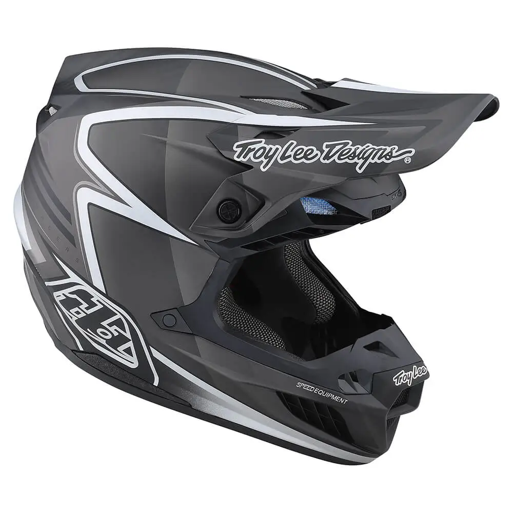 Troy Lee Designs SE5 Carbon Helmet W/MIPS Lines Black 8 Troy Lee Designs SE5 Carbon Helmet W/MIPS Lines Black - Image 6