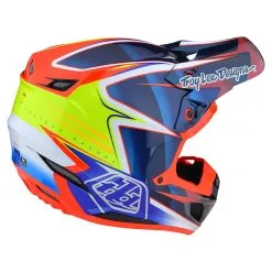 Troy Lee Designs SE5 Carbon Helmet W/MIPS Lines Blue -Bike Sales TLD M22S SE5CF LINES BLU 04