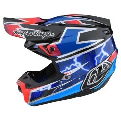 Troy Lee Designs SE5 Composite Helmet W/MIPS Lightning Blue