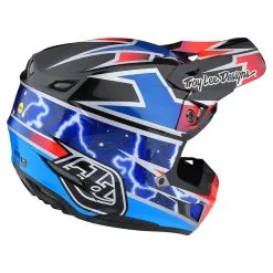 Troy Lee Designs SE5 Composite Helmet W/MIPS Lightning Blue -Bike Sales TLD M22S SE5CM LIGHTNING BLU 04