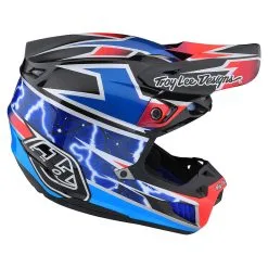 Troy Lee Designs SE5 Composite Helmet W/MIPS Lightning Blue -Bike Sales TLD M22S SE5CM LIGHTNING BLU 05