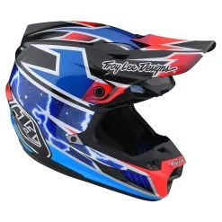 Troy Lee Designs SE5 Composite Helmet W/MIPS Lightning Blue -Bike Sales TLD M22S SE5CM LIGHTNING BLU 06
