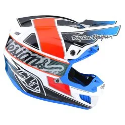 Troy Lee Designs SE5 Composite Helmet W/MIPS Team Orange / Blue -Bike Sales TLD M22S SE5CM TEAM ORGBLU 05