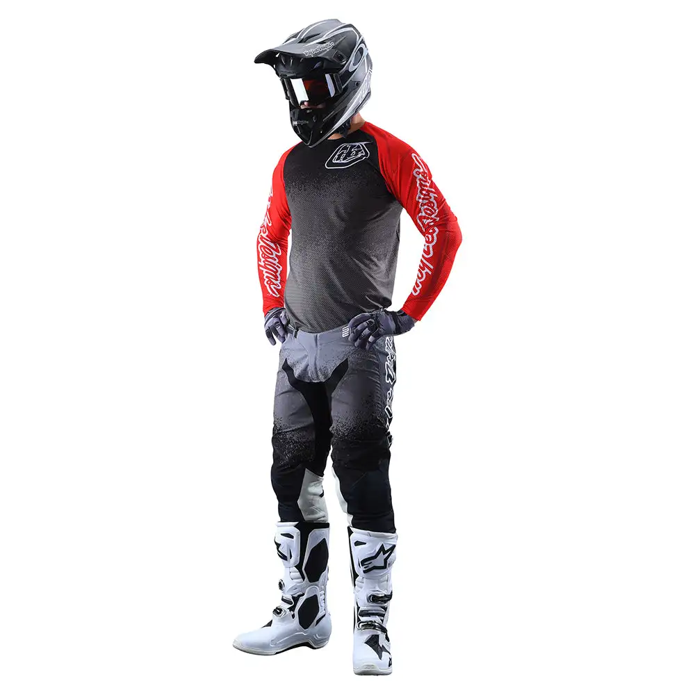 Troy Lee Designs SE Pro Air Jersey Webstar Black / Gray 6 Troy Lee Designs SE Pro Air Jersey Webstar Black / Gray - Image 4