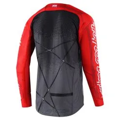 Troy Lee Designs SE Pro Air Jersey Webstar Black / Gray 9 Troy Lee Designs SE Pro Air Jersey Webstar Black / Gray -Bike Sales TLD M22S SEPROAIR JERSEY WEBSTAR BLKGRY 02