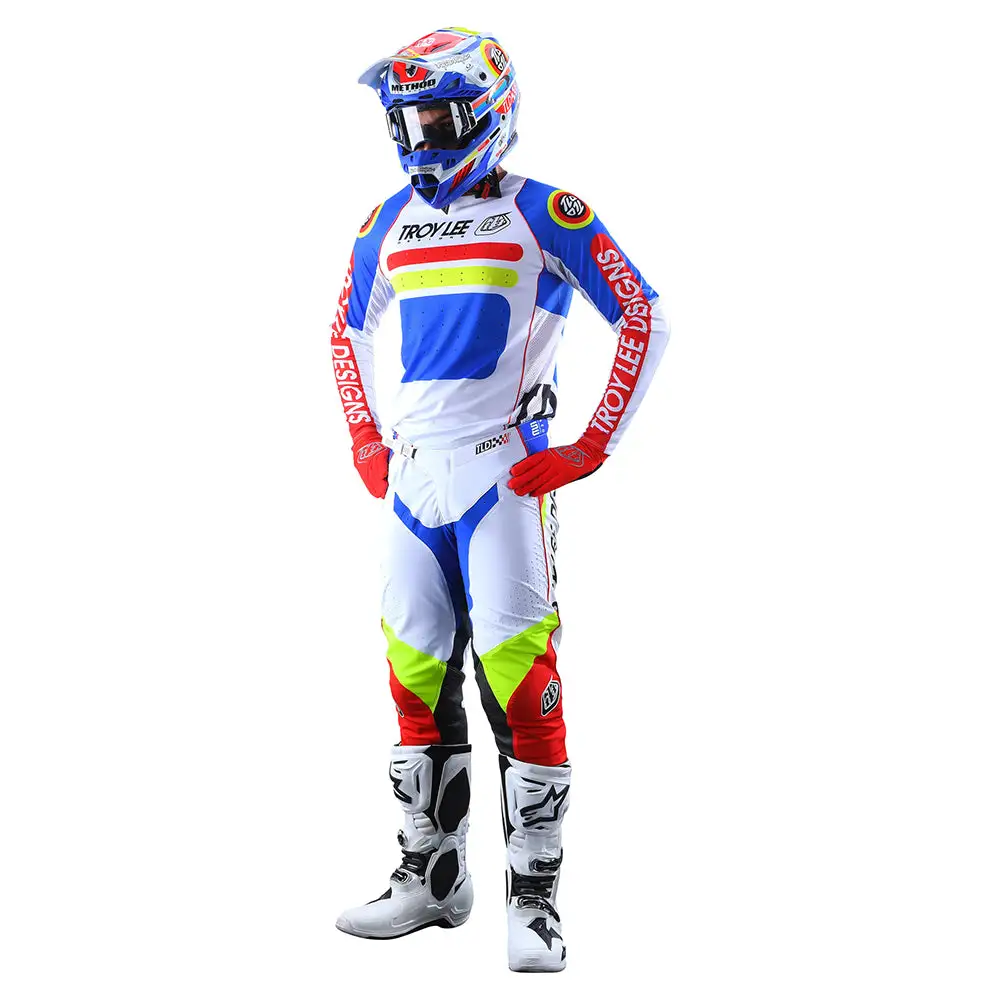 Troy Lee Designs SE Pro Jersey Drop In White 6 Troy Lee Designs SE Pro Jersey Drop In White - Image 4