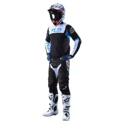 Troy Lee Designs SE Pro Pant Fractura Black / Blue 11 Troy Lee Designs SE Pro Pant Fractura Black / Blue -Bike Sales TLD M22S SEPRO H2T FRACTURA BLKBLU 02 04e66d3d 57c4 496c a6ac 3829b630b70c