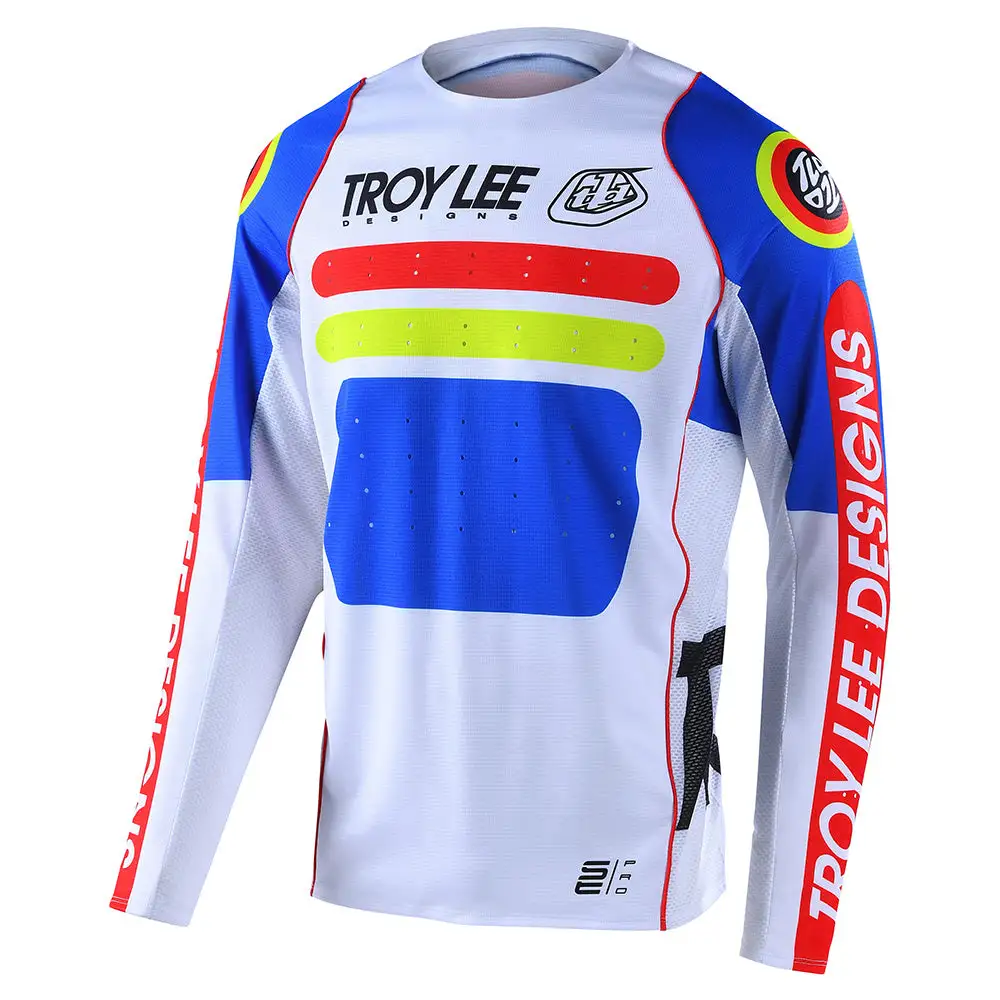 Troy Lee Designs SE Pro Jersey Drop In White 3 Troy Lee Designs SE Pro Jersey Drop In White
