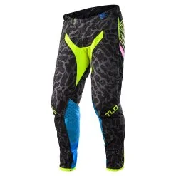 Troy Lee Designs SE Pro Pant Fractura Black / Flo Yellow
