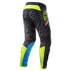 Troy Lee Designs SE Pro Pant Fractura Black / Flo Yellow 9 Troy Lee Designs SE Pro Pant Fractura Black / Flo Yellow -Bike Sales TLD M22S SEPRO PANT FRACTURA BLKFLOYEL 02
