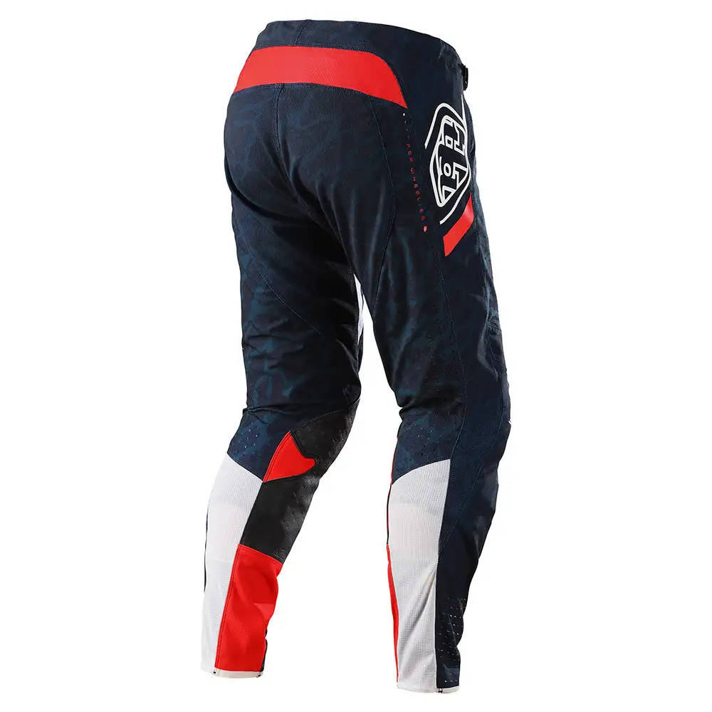 Troy Lee Designs SE Pro Pant Fractura Navy / Red 5 Troy Lee Designs SE Pro Pant Fractura Navy / Red - Image 3