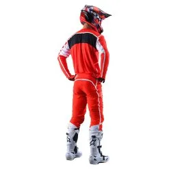 Troy Lee Designs SE Ultra Pant Lines Red / White -Bike Sales TLD M22S SEULTRA H2T LINES REDWHT 03