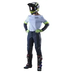 Troy Lee Designs Womens GP Pant Mono Gray -Bike Sales TLD M22S WOMENSGP H2T WARPED WHT 02