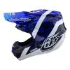 Troy Lee Designs SE4 Polyacrylite Helmet W/MIPS Yamaha Ow-22 Navy
